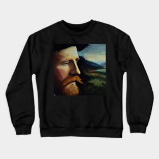 van gogh look Crewneck Sweatshirt